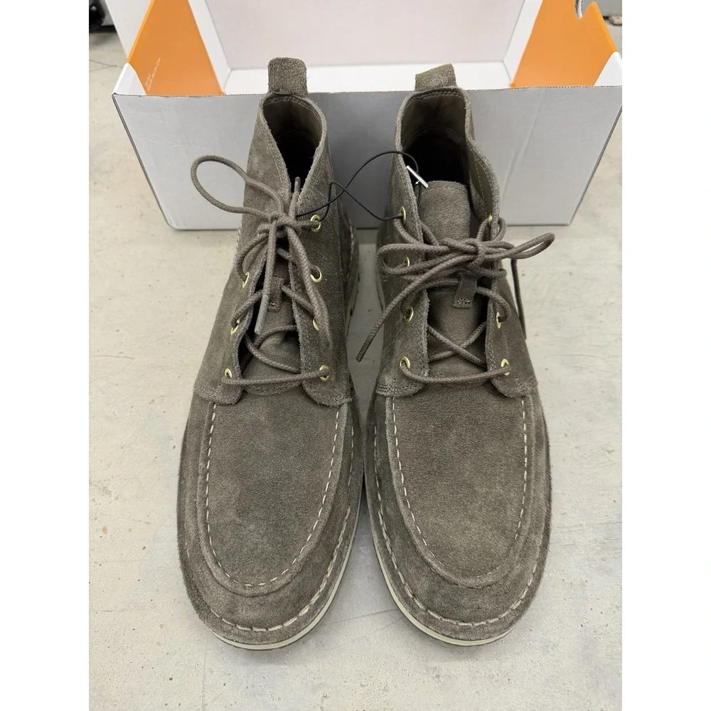 Timberland Chukka Boots Mens 13 Brown Suede Sensorflex Moc Toe TB0A5YGY901
